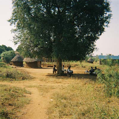Church at Busiro, Uganda.